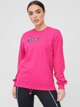 Image of Nike Nsw Icon Clash Top - Pink