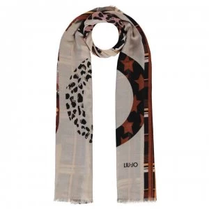 Image of Liu Jo Logo Scarf - True Champ 3380