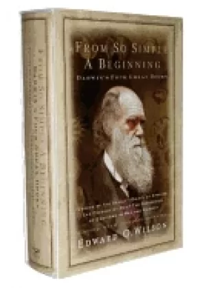 Image of from so simple a beginning darwins four great books