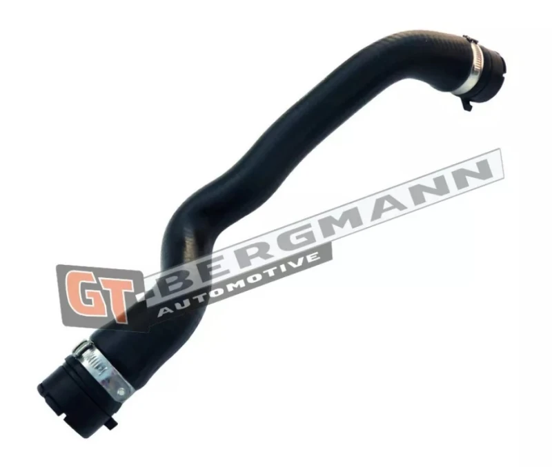 Image of GT-BERGMANN GT52-156 Radiator Hose EPDM (ethylene propylene diene Monomer (M-class) rubber), Upper, with clamping pieces EPDM (ethylene propylene dien
