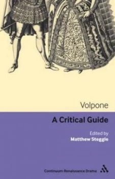 Image of Volpone by Matthew Steggle Paperback