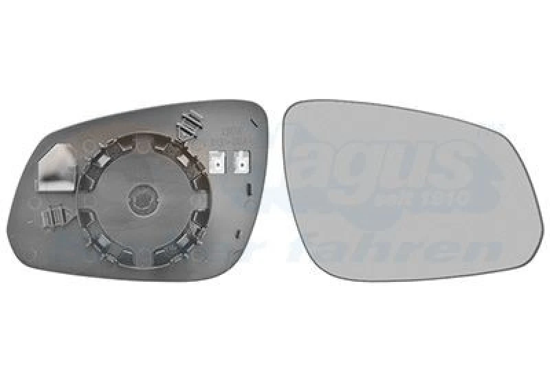 Image of VAN WEZEL Wing mirror glass VAN WEZEL 3726838