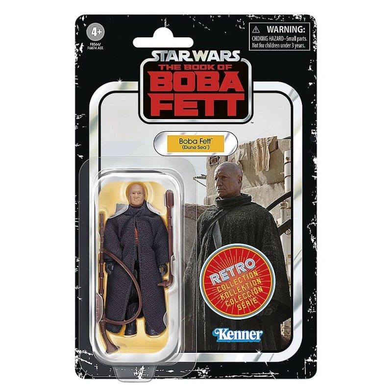 Image of Star Wars Star Wars Retro Collection Boba Fett (Dune Sea) - Black One Size
