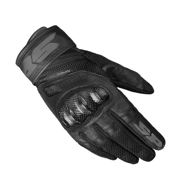 Image of Spidi Power Carbon Lady Gloves Black Size S