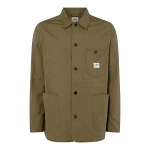 Image of Lee Jeans Loco Overshirt Jacket - Khaki