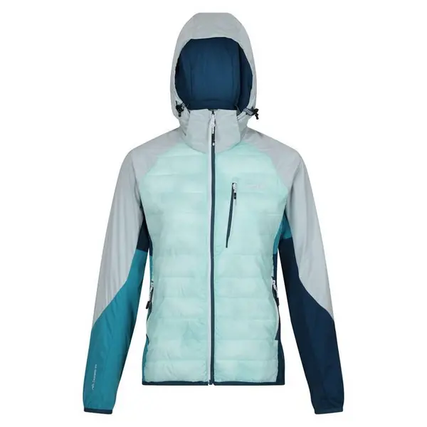 Image of Regatta Wmn Pro Hybrid Quilted Jacket Quilted Jackets 12 Seal Grey/Flamingo Pink 30469491215