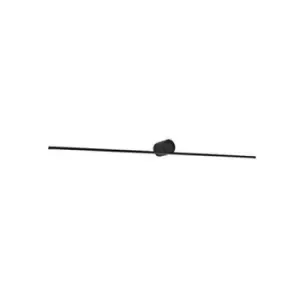 Image of Larissa Tripoli LED Wall Lamp 6W 3000K Downward Aluminium Driver Black IP44