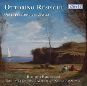 Image of Ottorino Respighi Opere Per Flauto E Orchestra by Ottorino Respighi CD Album