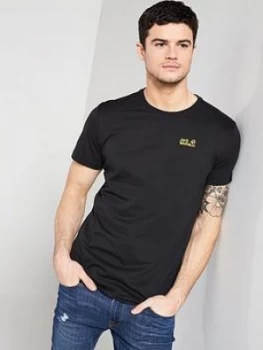 Image of Jack Wolfskin T-Shirt - Black
