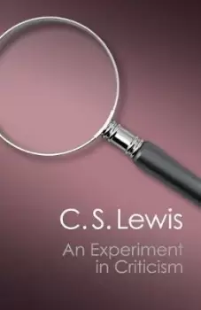 Image of An Experiment in Criticism by C. S. Lewis