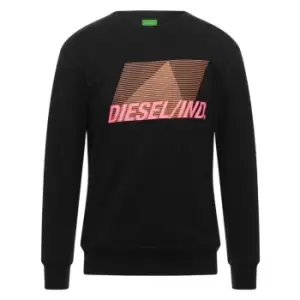 Image of Pyramid Brand Logo Black Sweater