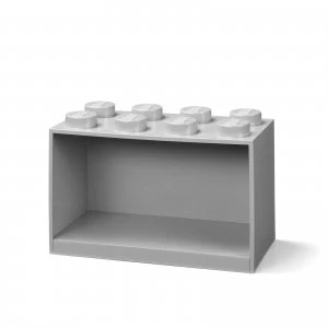 image of LEGO Storage Brick Shelf 8 - Grey