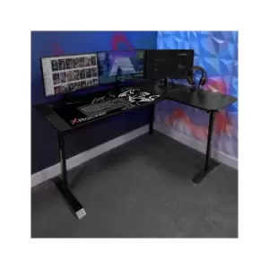 Image of Panther XL Reversible Corner Gaming Desk, Grey
