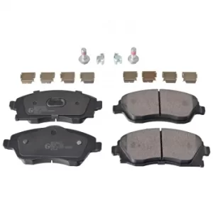 Image of Brake Pad set 16748 by Febi Bilstein Front Axle