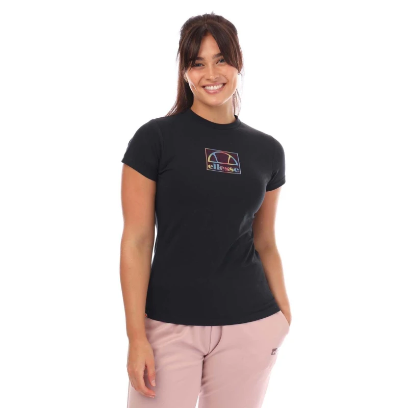 Image of Ellesse Karen T-Shirt - Black 7 - 8 Years