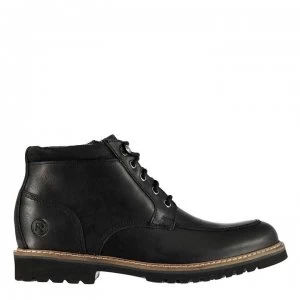 Image of Rockport Marsh Moc Toe Boots - Black