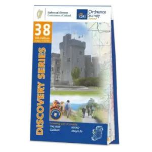 Image of Map of County Mayo and Galway: OSI Discovery 38