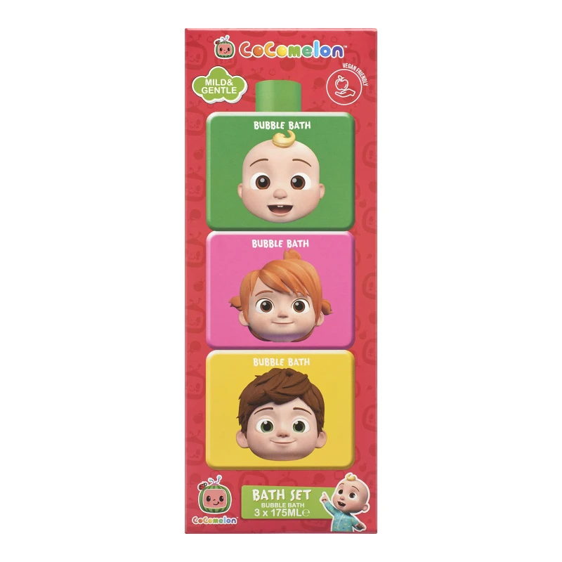 Image of Cocomelon Stackable Bubble Bath 3 x 175ml