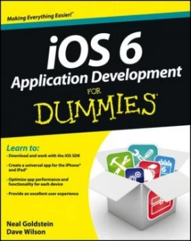 Image of iOS 6 application development for dummies by Neal Goldstein