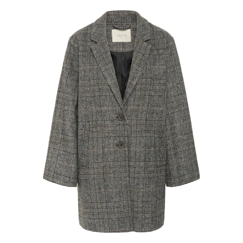 Image of Kaffe Womens coat KAFFE Vivian Gris Female 34