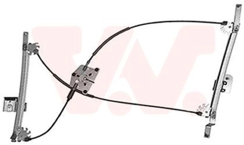 Image of VAN WEZEL Window regulator VAN WEZEL 0378265