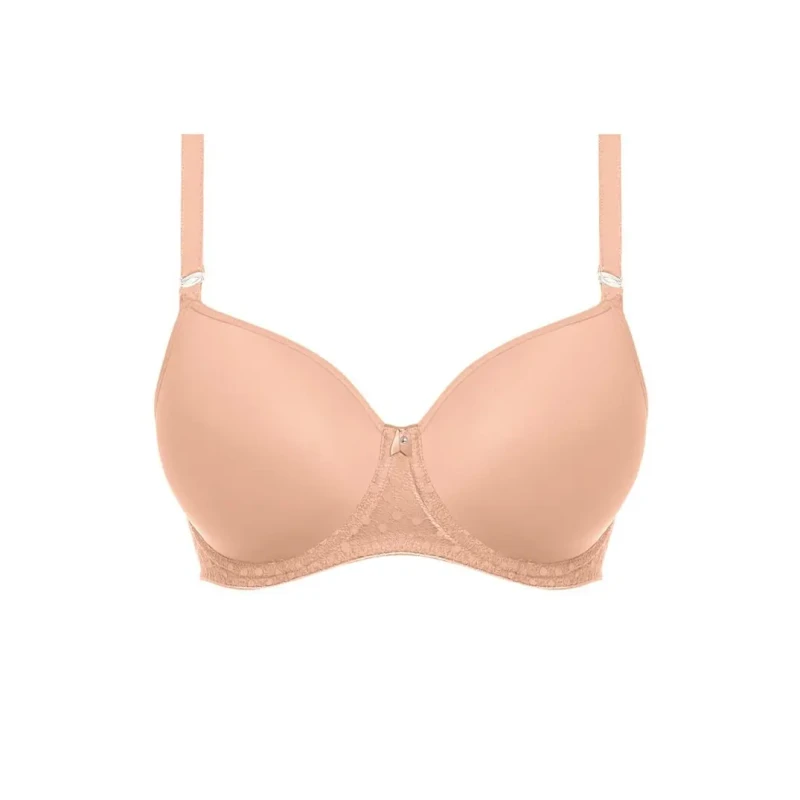 Image of Freya Womens Starlight Moulded T-Shirt Bra in Nude Size: 38F Nude Female 38F