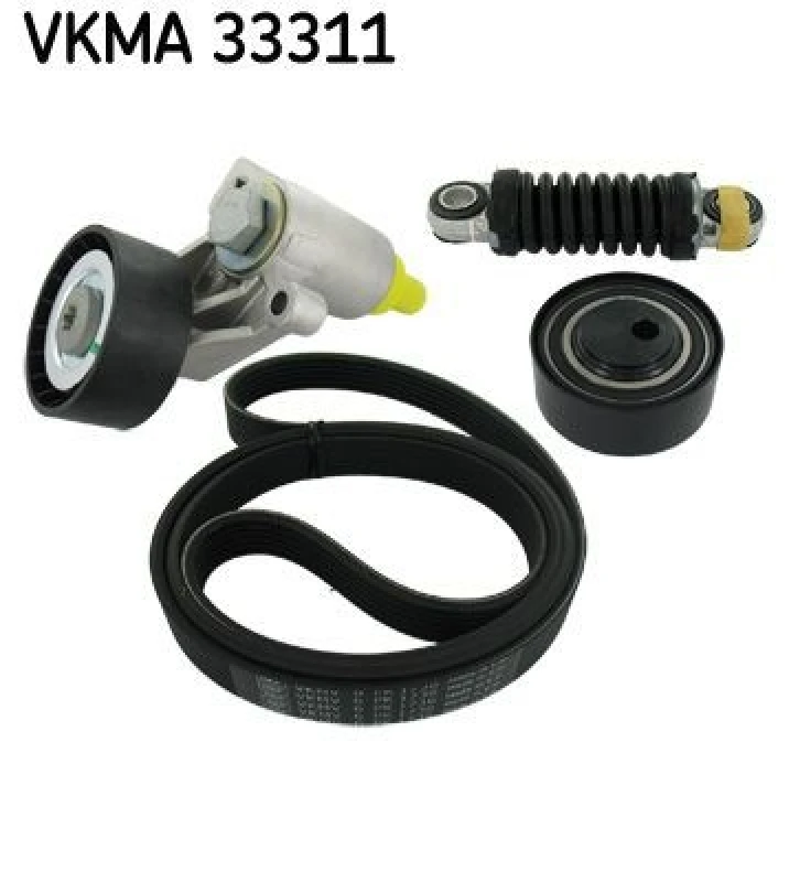 Image of SKF V-Ribbed Belt Set SKF VKMA 33311