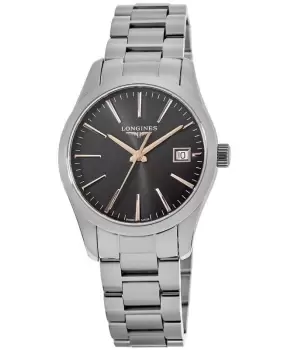 image of Longines Conquest Classic Black Dial Stainless Steel Womens Watch L2.386.4.52.6 L2.386.4.52.6