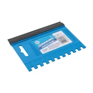 Image of Silverline Combination Squeegee Spreader - 125 x 95mm - 6mm Teeth