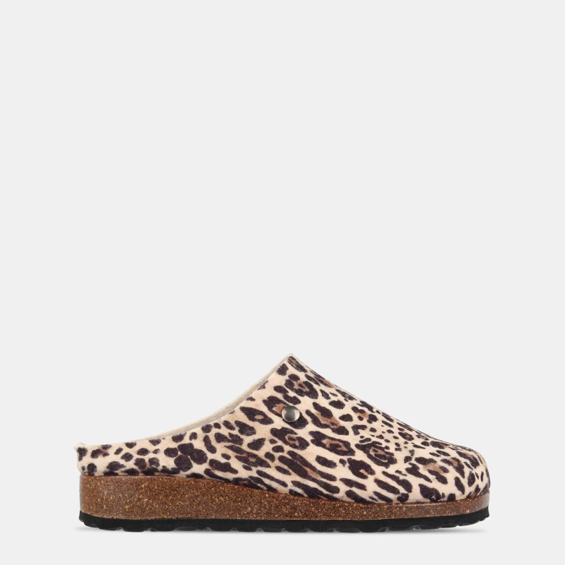 Image of Biba Womens Mule Flat Sandals Leopard female 4 (37)