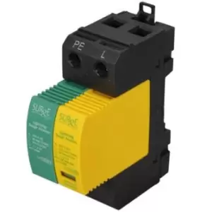 Image of Lewden 50kA Single Pole + E Type 1+2+3 Surge Protector - SRG1123