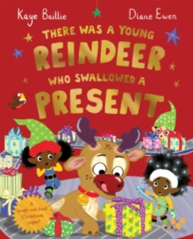 Image of There Was a Young Reindeer Who Swallowed a Present Paperback / softback
