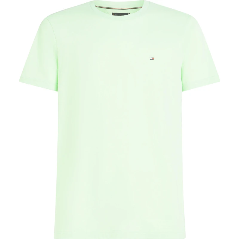 Image of Tommy Hilfiger Short-sleeved T-Shirt Opal Green male S