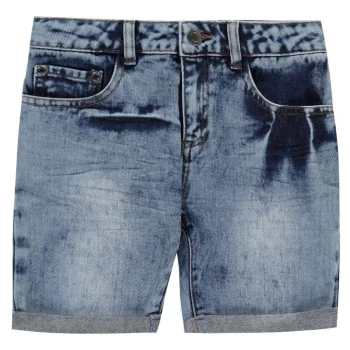 Image of Firetrap Denim Shorts Infant Boys - Blasted Blue