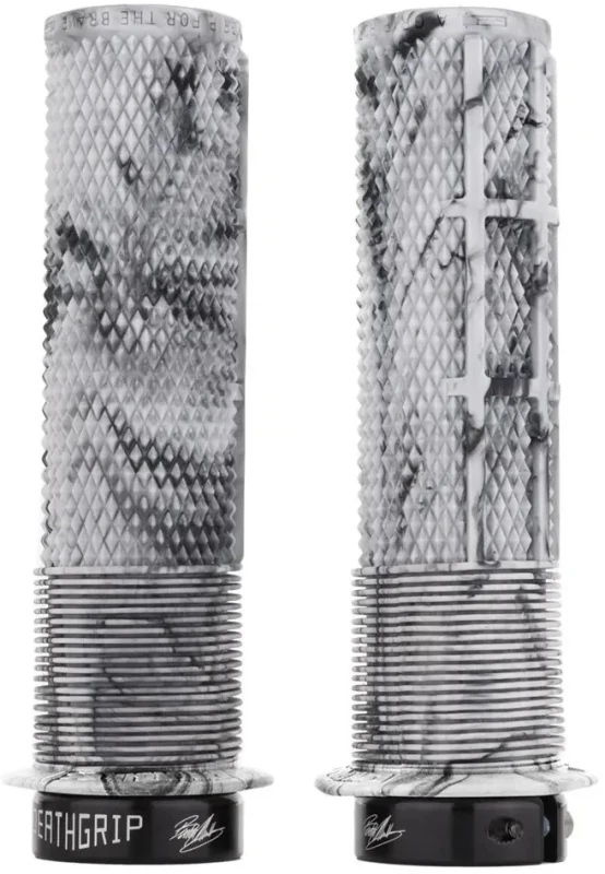 Image of DMR BRENDOG DeathGrip With Flange THICK Snow Camo - Cycles UK