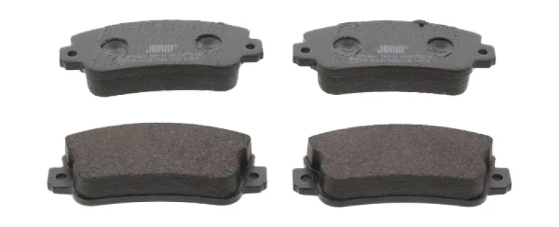 Image of JURID 571464J Brake pad set not prepared for wear warning indicator, with accessories Brake Pad Set,disc brake (402)