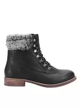 Image of Hush Puppies Hush Puppies Effie Boot, Black, Size 3, Women