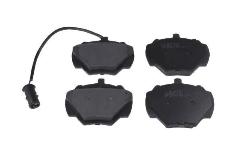 Image of Blue PRINT ADJ134225 Brake pad set Rear Axle, incl. wear warning contact, with anti-squeak plate Brake Pad Set,disc brake (402)
