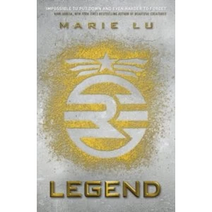 Image of Legend by Marie Lu (Paperback, 2012)