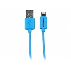 image of 1m (3ft) Blue Apple 8-pin Lightning Connector to USB Cable for iPhone iPod iPad