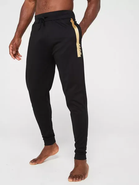 image of Boss Boss Authentic Pants 10208539 23 Closed Hem Fleece Jogging Bottoms S Black 48118803350