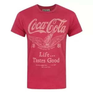 image of Coca Cola Life Tastes Good Red T-Shirt