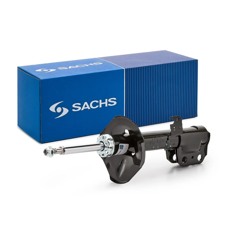 Image of SACHS 317 110 Shock absorber Front Axle Right, Gas Pressure, Twin-Tube, Suspension Strut, Top pin Shock Absorber (854)