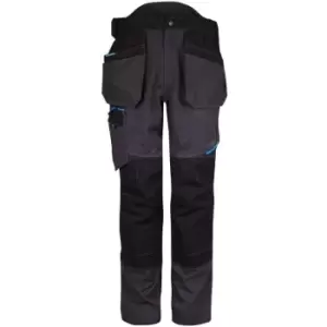 image of Portwest - T702MGR28 - sz 28 WX3 Holster Trouser - Metal Grey