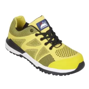 Image of Yellow Non Metallic Trainer Size 9/43