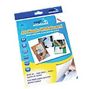 Image of Magic Whiteboard Meeting Chart 21 x 29.7cm 20 Pieces