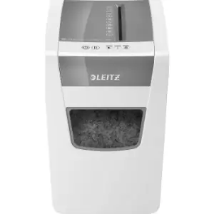 Image of Leitz IQ HOME OFFICE SLIM document shredder, collection capacity 23 l, particles, 10 sheets