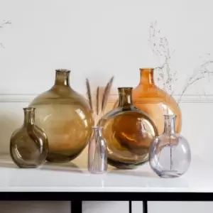 Image of Gallery Interiors Zeman Bottle Vase Green / Large
