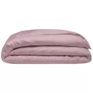 Image of Belledorm 400 Thread Count Egyptian Cotton Oxford Duvet Cover (Double) (Blush) - Blush