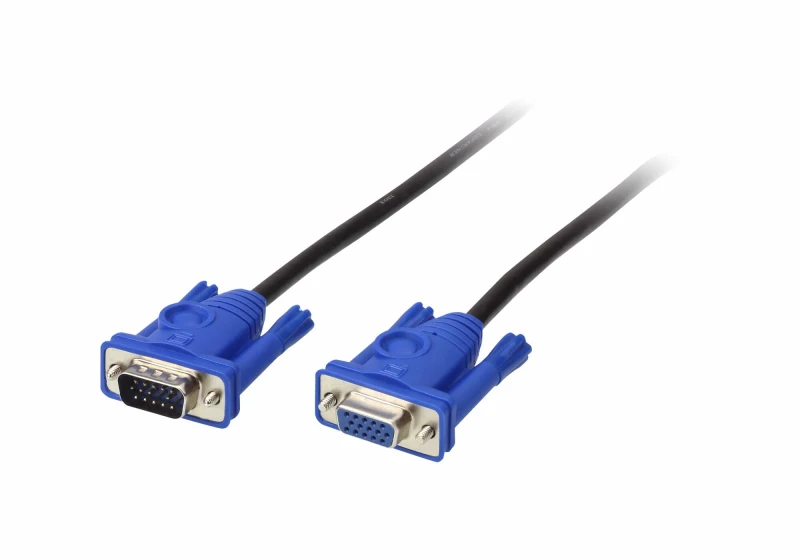 Image of Aten ATEN 2L-2403 VGA cable 3m VGA (D-Sub) Blue, Grey 2L-2403